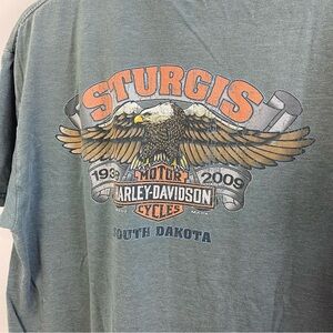 Vintage Harley Davidson Sturgis T Shirt L South Dakota